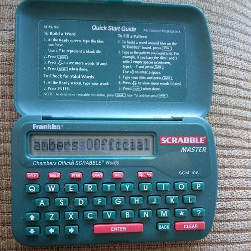 Franklin scrabble master - franklin,