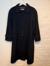 Loden Coat Aquila Alpacca Blue Loden Coat Austrian Coat Wool Coat Size 16/18