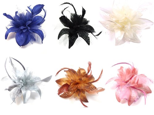Ladies hair fascinator flower - fascinator,