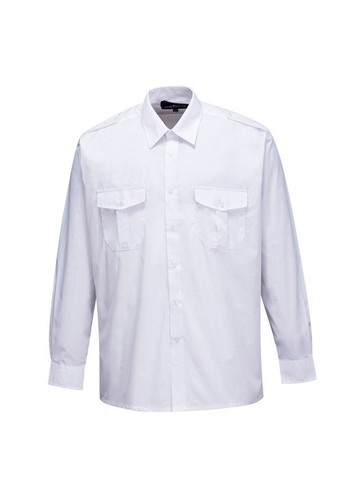 Classic mens white pilot shirt - mens,