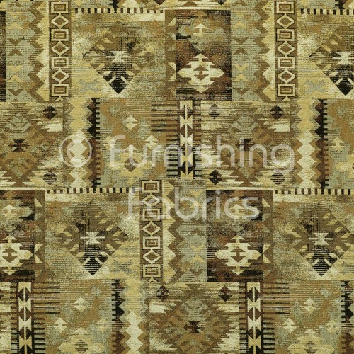 Jacquard tapestry kilim - jacquard, aztec