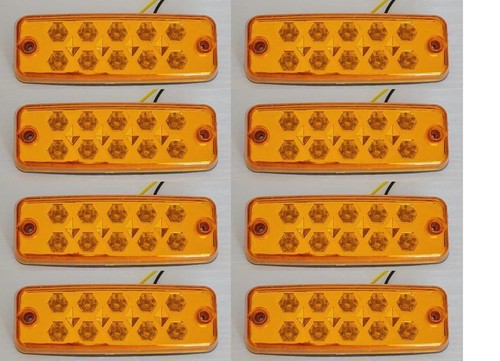 24v led side amber - 24v,
