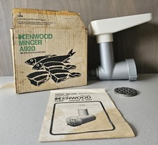 Ken wood Mincer A920 With Attachements Meat And Fish