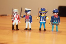 Playmobil 4 Figures French