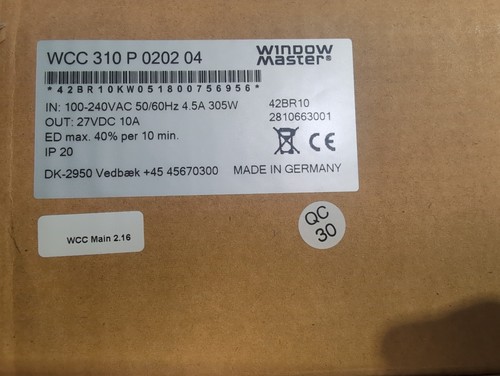 Vat inc window master wcc - master,