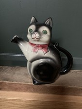 Vintage German cat teapot