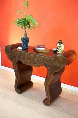 Solid wood sideboard teak - solid,