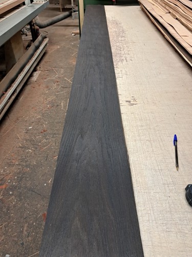 Fumed oak wood veneer - oak,