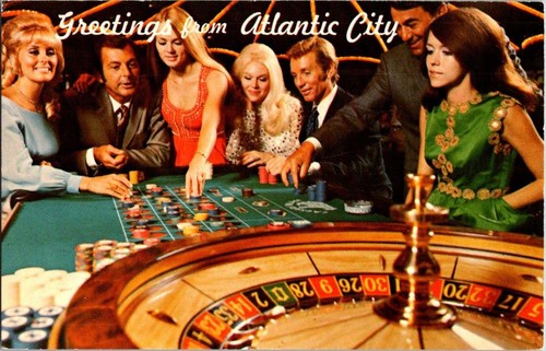 Atlantic city postcard - atlantic, nj