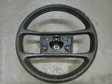 Porsche Steering Wheel, From 944. Black Leather. Needs Refurb.