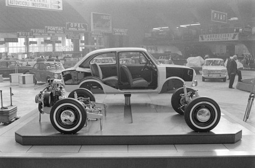 Fiat 850 berlina cutaway - 850,