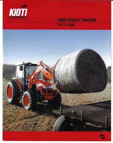 Kioti dk75 dk90 utility - kioti,