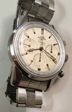 Vintage 1962 Enicar Sherpa Graph Mark 1c Valjoux 72 Jim Clark 