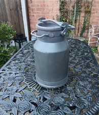Vintage Steel Milk Churn Milk