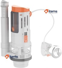 Ibergrif M20522 Toilet Dual Flush Valve with Button, Suitable for 2 Inch