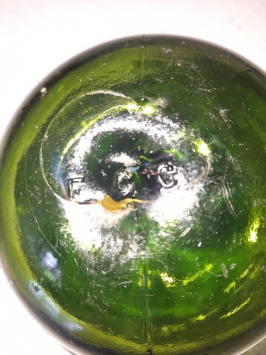 Vintage green rare plastic - green,