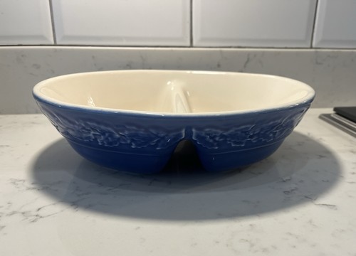 Cloverleaf blue serving - serving, dish