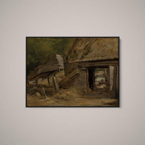 John constable the old mill - the,