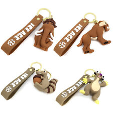 Ice Age Keychain Manny Scrat Diego Sid Cute Figure Toys Keyring Bag Pendant Gift