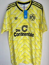 Borussia Dortmund Retro 1988 Home Shirt yellow adidas sizes M, L & XL - new