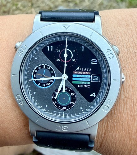 1988 seiko avenue chronograph - 1988,