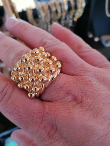 Keeper ring gold - gold, filled