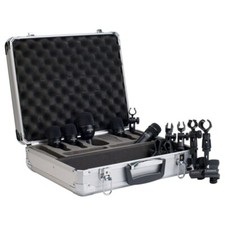 Audix FP5 5 Piece Drum Microphone Kit. 3xF2,  1 xF5, 1 x F6. Clips and Case. 