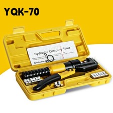 YKQ-70 Hydraulic Crimping Tool 8 Dies Manual Hydraulic Electric Cable Wire Lug