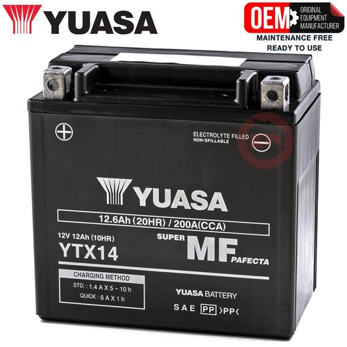 Ytx14 yuasa original sealed - yuasa,