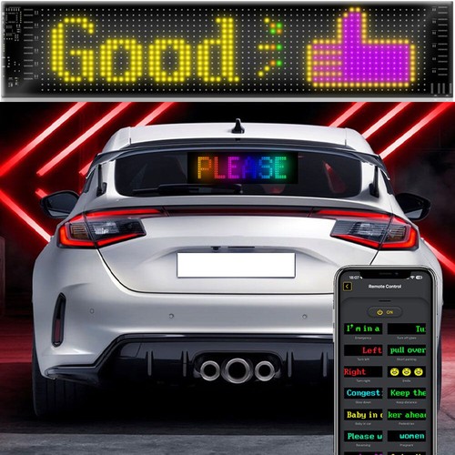 Car led programmable sign - led,