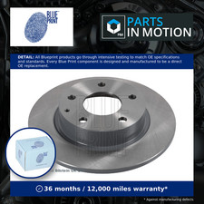 2x Brake Discs Pair Solid fits