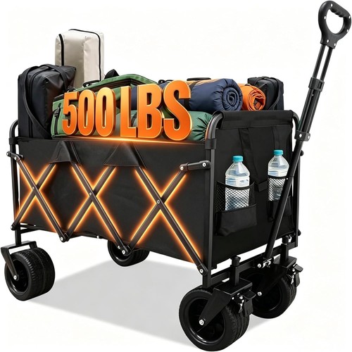 Large folding camping - camping, cart