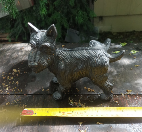 Vintage black scotty dog - vintage,