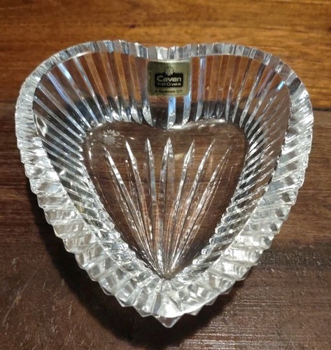 Vintage cavan crystal heart - crystal,
