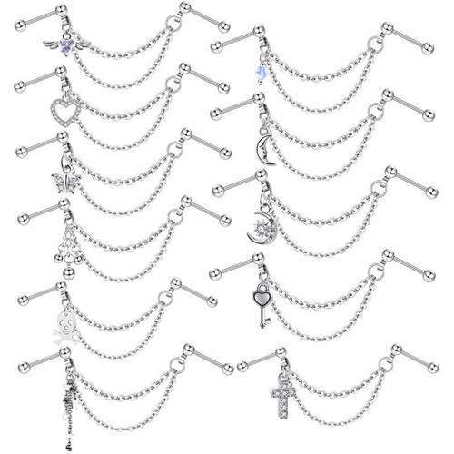 Industrial double piercing - industrial,