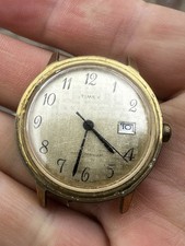 Vintage Gold Tone Timex Watch
