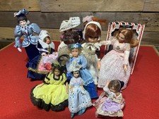 14 X Vintage Kitch Retro Dolls Bundle, Girls,REXARD,1974 MGM,Aubrey Hooper Peg,