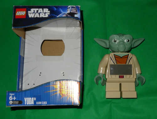 Lego yoda alarm clock boxed - lego,