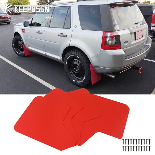 Red mud flap - mud, splash
