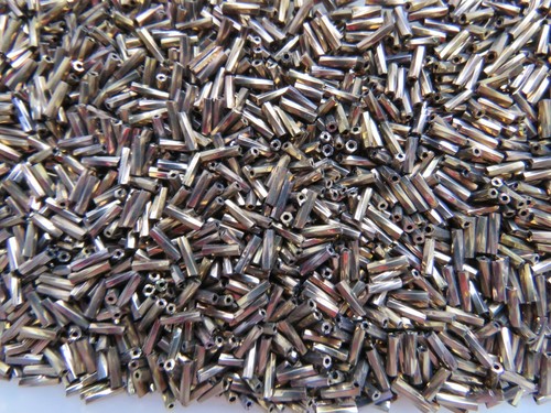 500 1000 twisted bugle beads - twisted,