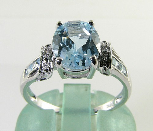 Big 9ct white - 9ct, gold