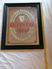 Brand New Irish Pub Issue Guinness Mirror From Ireland 