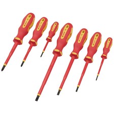 7pc Electricians VDE Fully Insulated Screwdriver Set Draper Expert XP1000® 64694