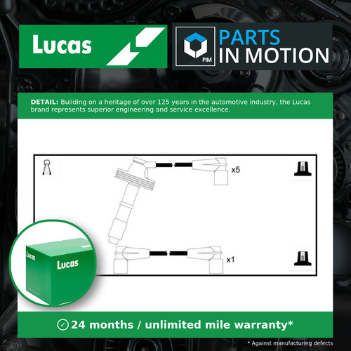Leads ignition cables set - ignition,