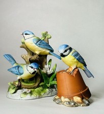 2 Vintage Bisque Porcelain