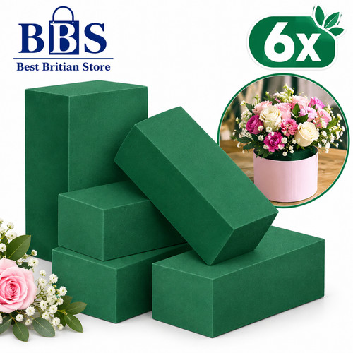 Premium wet florist foam - 6x,