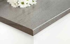 Silver Granit Effect kitchen worktop curved edge 3000x600x40mm