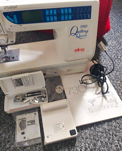 Elna 7300 computerised - elna,
