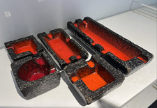 Rare Set Vintage Fat Lava