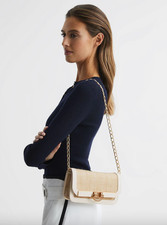 Reiss Natural/Off White Lexi